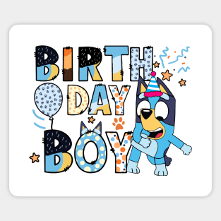 Bluey Birthday Boy Magnet